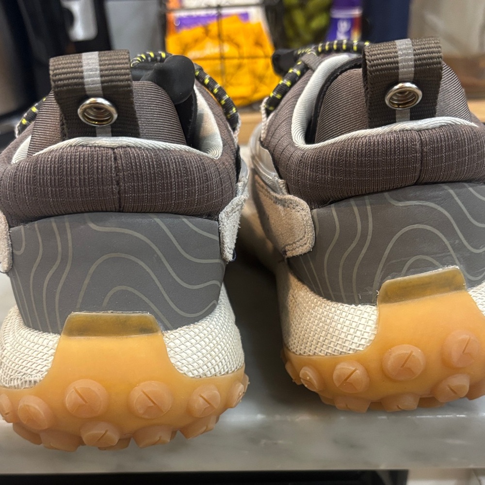 Under Armour Kids' Cream and Brown Sneakers - Picture 2 of 4